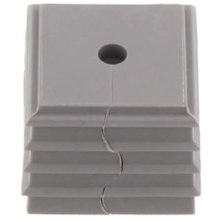 Conta-Clip Seal, 17.7 mm. H x 20.3 mm. W x 20.3 mm. L, Thermoplastic Elastomer 28564.6